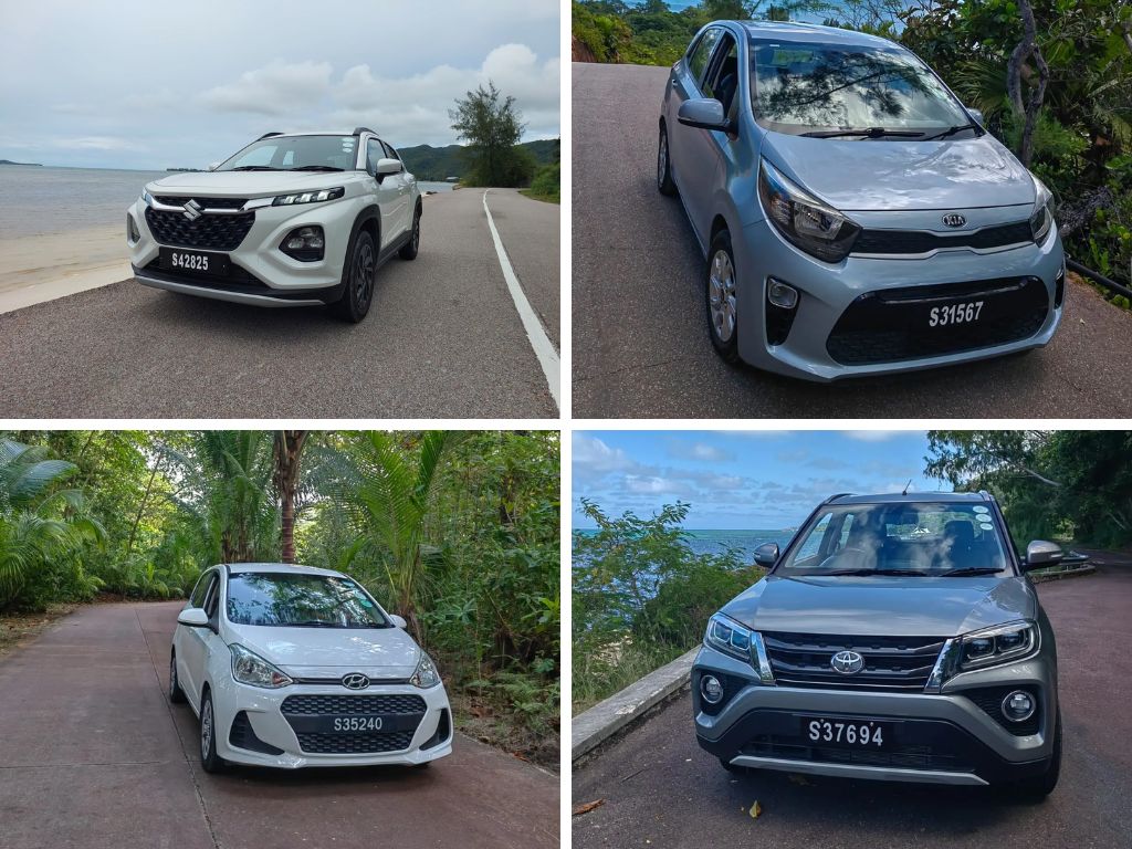 Car Fleet Hire Praslin: Navigate in Style with Kia Picanto, Grand i10, Fronx & Urban Cruiser