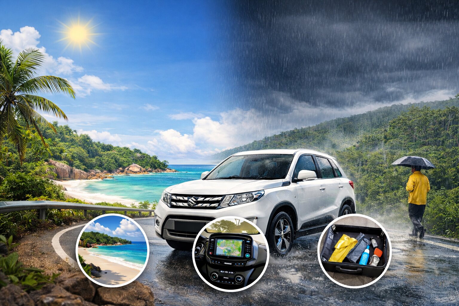 fleet car rental in Praslin