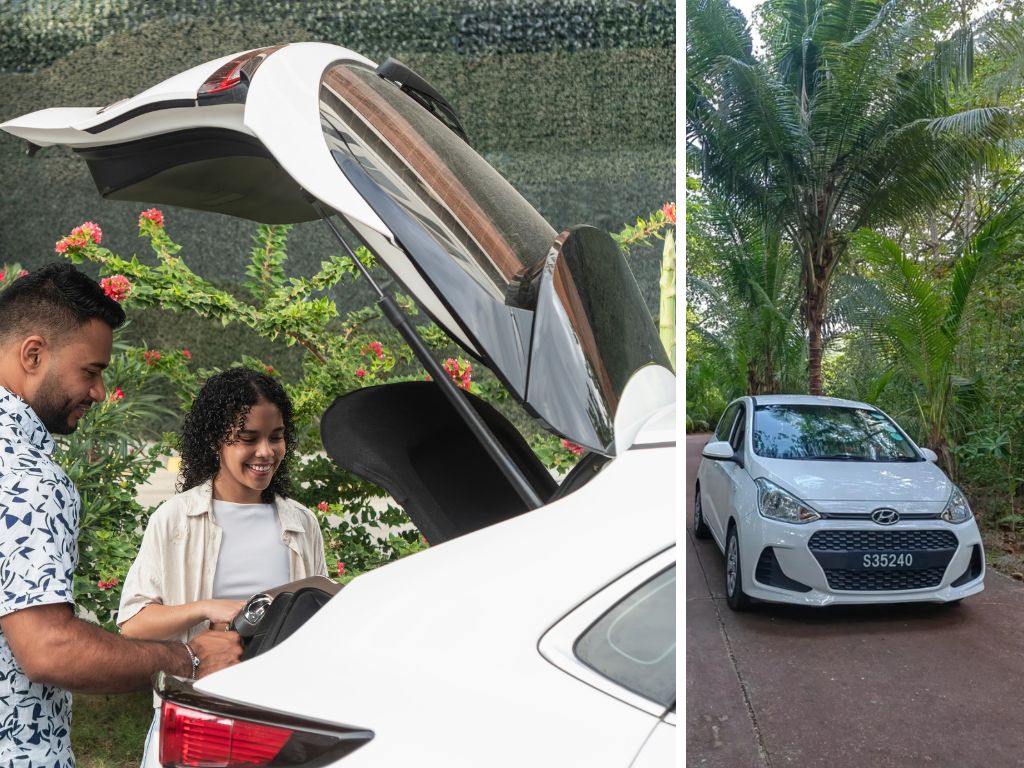 car rental services Praslin Seychelles