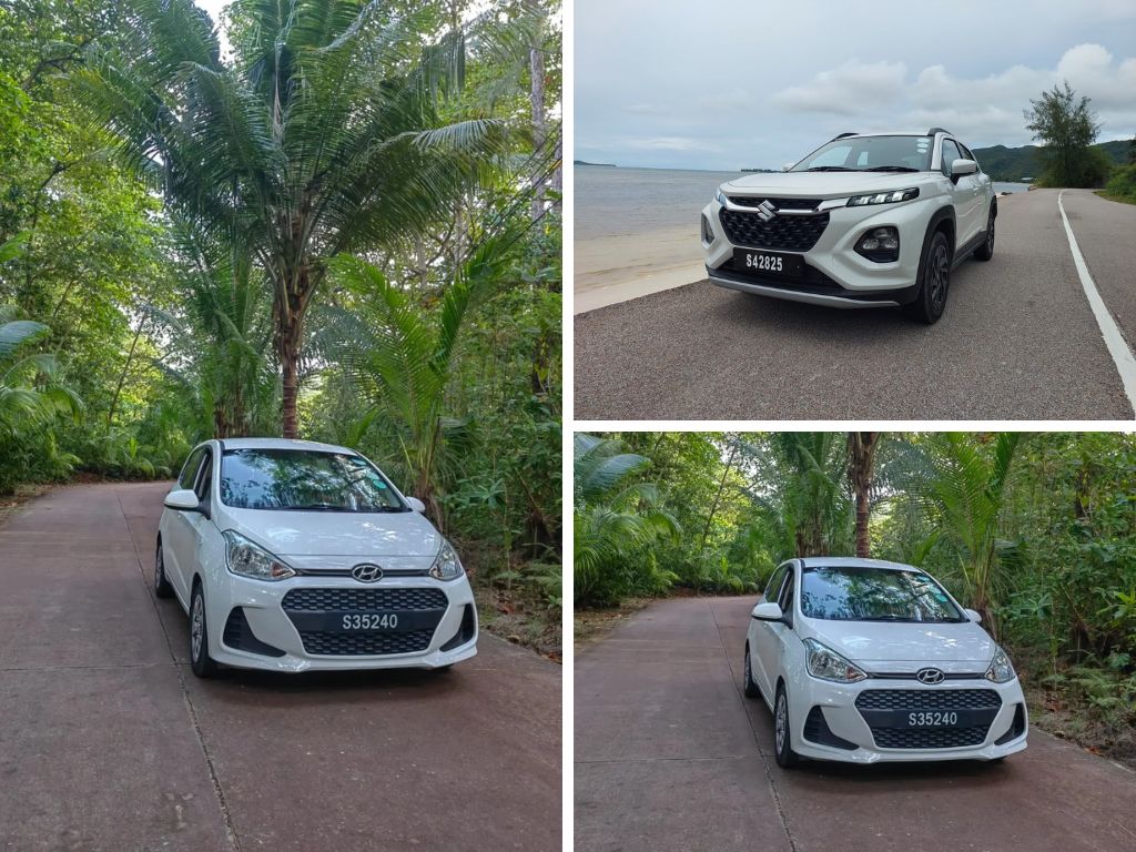 rental car booking in Praslin
