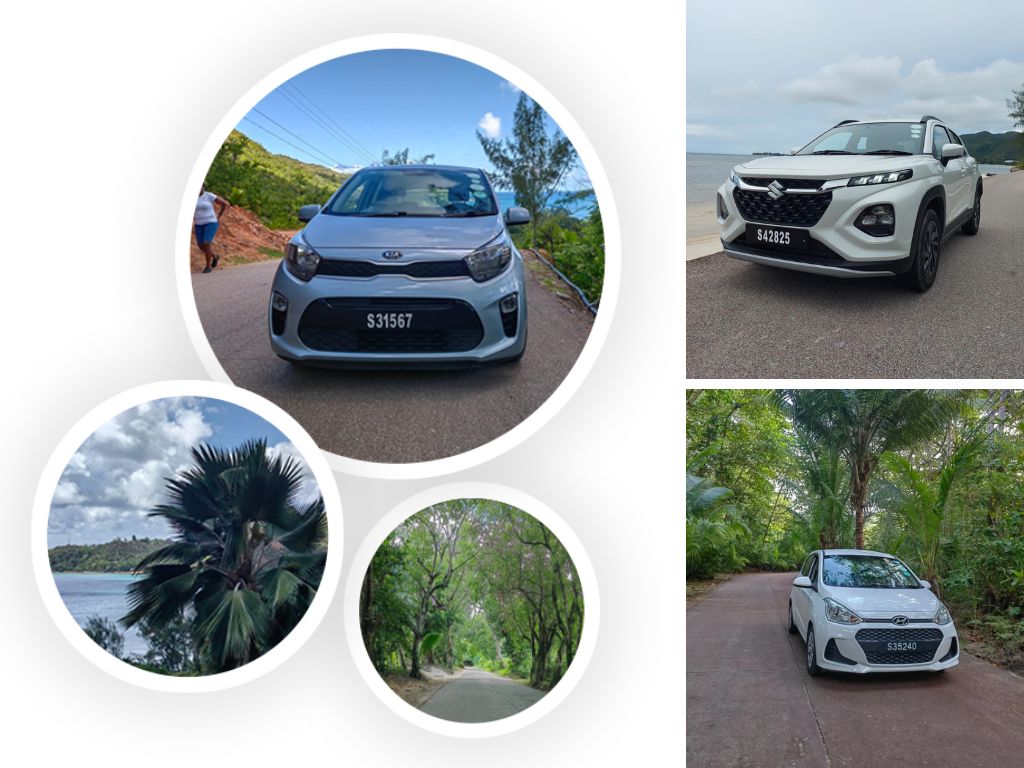 car rental services Praslin Seychelles